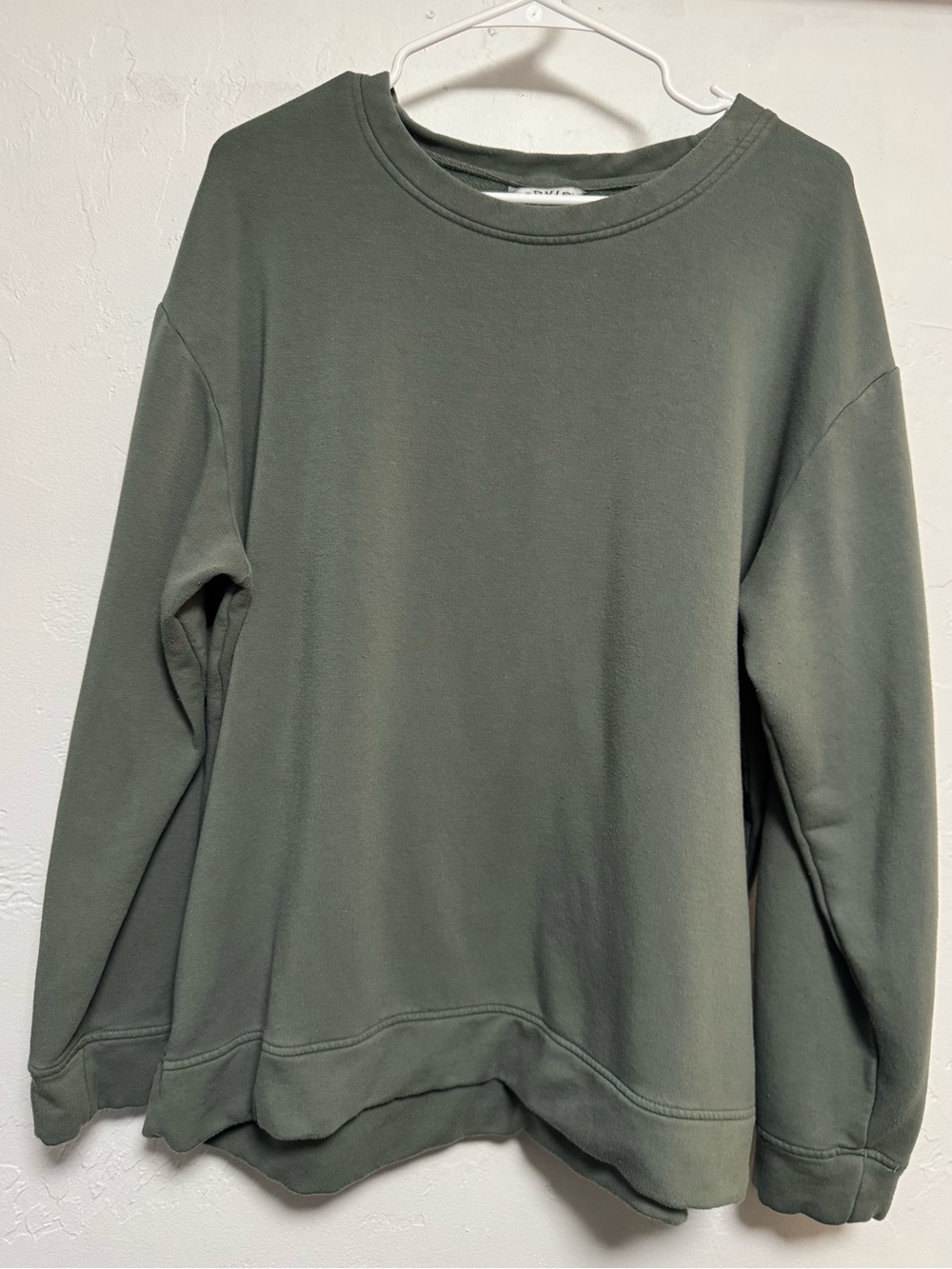 Orvis Olive Green Crewneck Sweatshirt